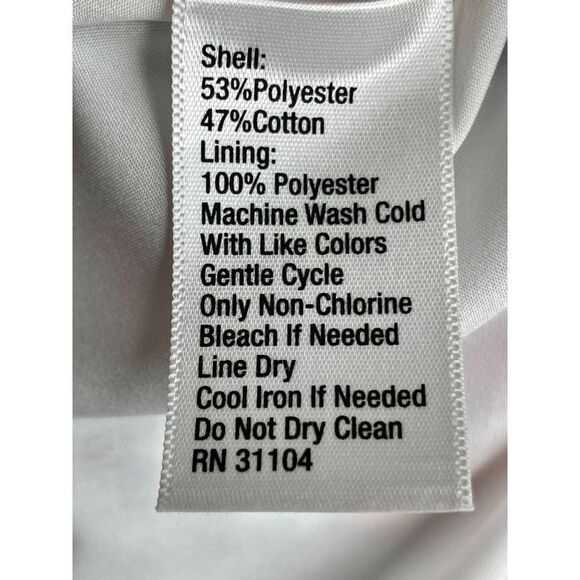 Kaari Blue Red White Blue Lace Floral Dress Size 2 - Picture 10 of 10